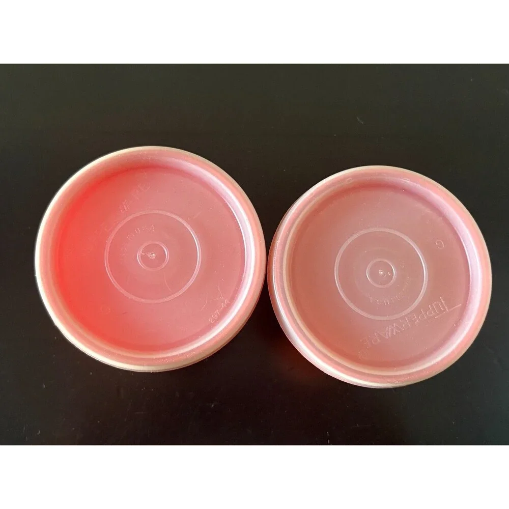 Vintage Tupperware Kids Cup Lot Kit Kups Bell Tumblers Snack Cups w Lids